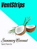 VentStrips Summery Coconut 2s Pack